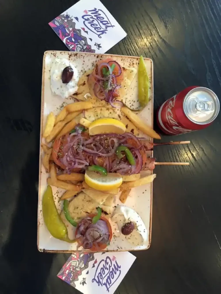 Meat the Greek Meny Tallriksmenyer Priser