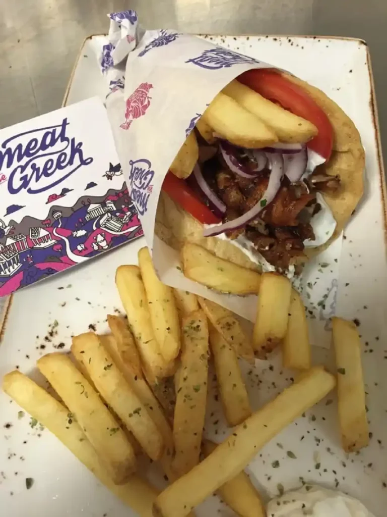 Meat the Greek Tillbehör Meny Med Priser