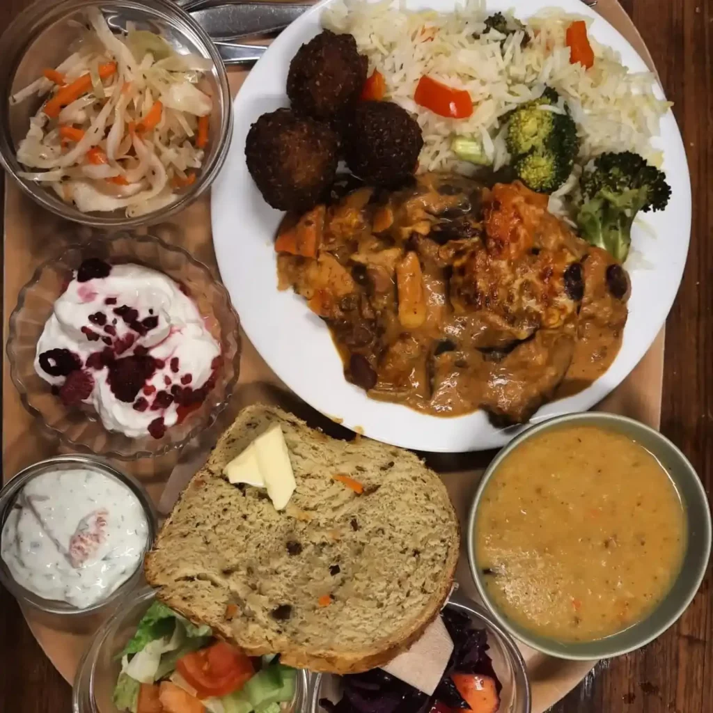 Govindas Vegetarian Restaurant Måndag Meny