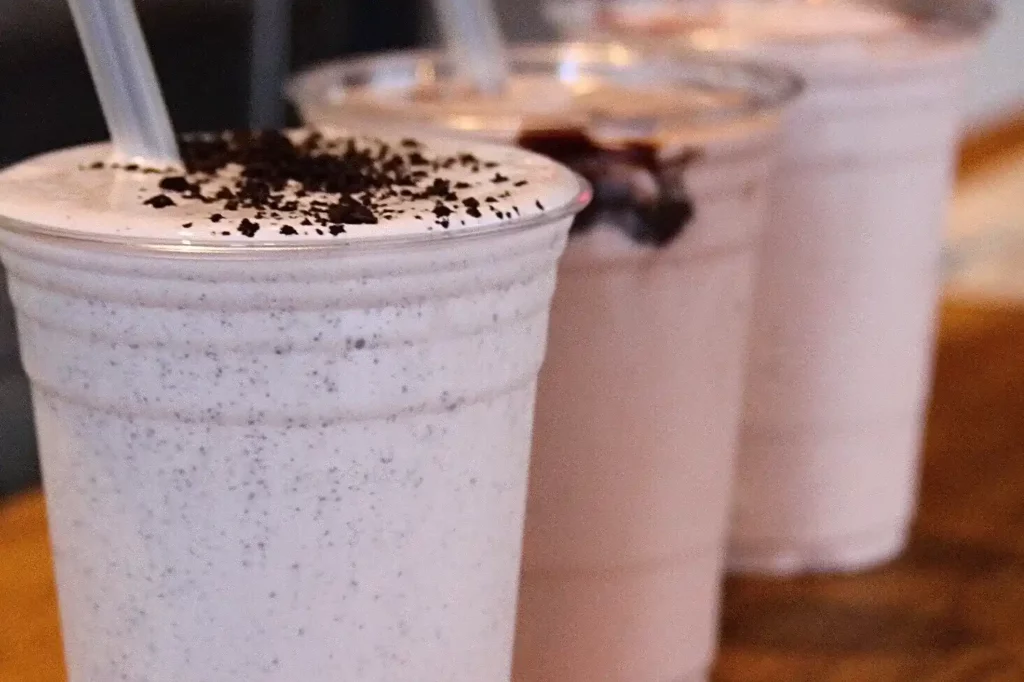 Surf Shack Milkshakes Meny Priser